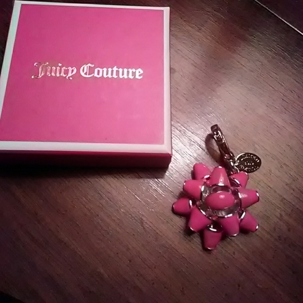 JUICY COUTURE PINK BOW CHARM!